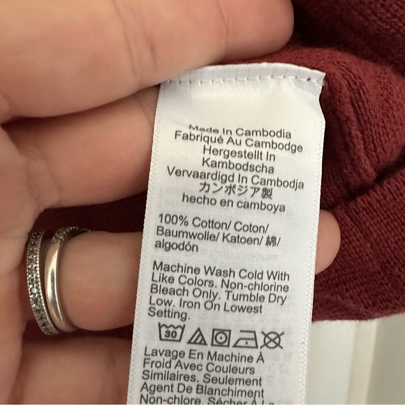 J. Crew Two Button Sweater Blazer Womens Medium New Cotton - Picture 5 of 9